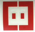 Samolepa Freescoot Small Red