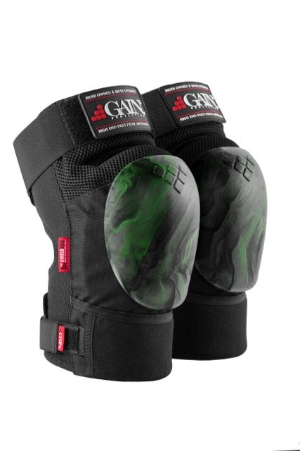 Genunchiere GAIN Protection THE SHIELD PRO Black Green